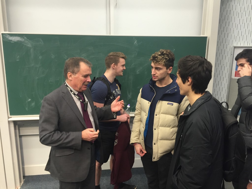 Dr Whitehead MP, and power Studying Business at Southampton Studying