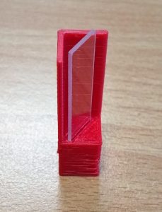 Cuvette holder 3D printed