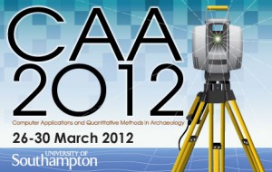 Computer Applications and Quantitative Methods in Archaeology (CAA) 2012 conference