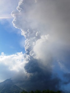 Sakurajima in action (Japan).