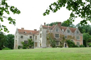 Chawton House on a sunny non-December day