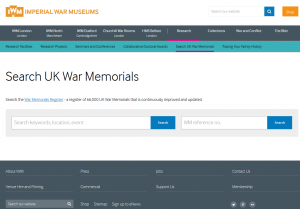 Imperial War Museum memorial archive