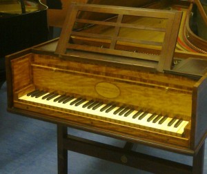1796 Broadwood piano at the university