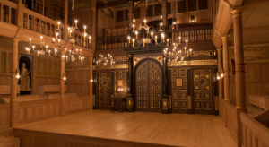 The Sam Wanamaker Playhouse at Shakespeare's Globe