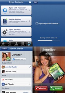 Sync your contact with Facebook