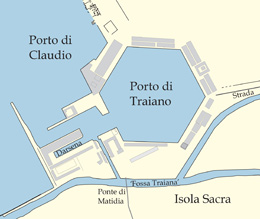 Map of Portus-260