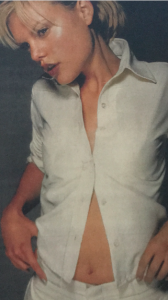 ‘Shirt and Unisex trousers in ‘Milk Microfibre July 1996’: