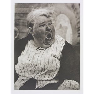 yawning woman