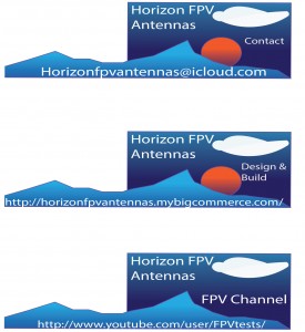 Horizon Logo 5.8 GHz boxlabels