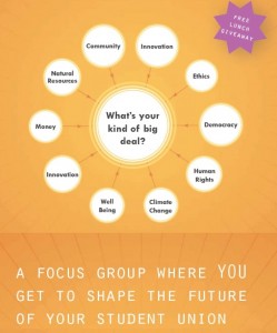 SUSU Focus Group Flyer