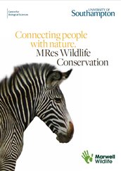 MRes Wildlife Conservation