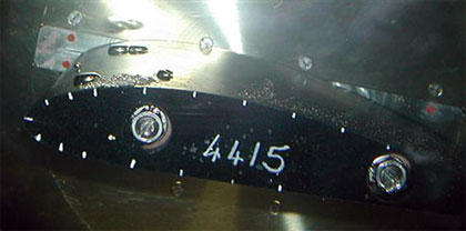 Image of cavaition on NACA 4415